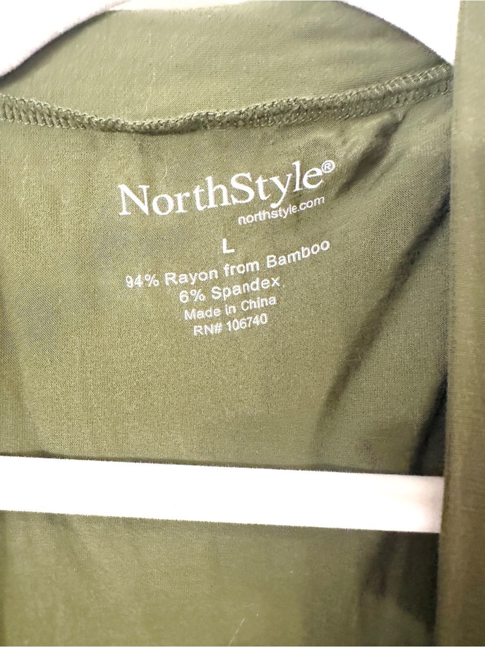 NorthStyle Olive Green Robe - Picture 2 of 6